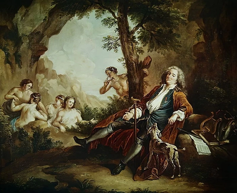 Ritratto di Antoine de la Roque - Musee Jeanne d'Aboville, La Fere